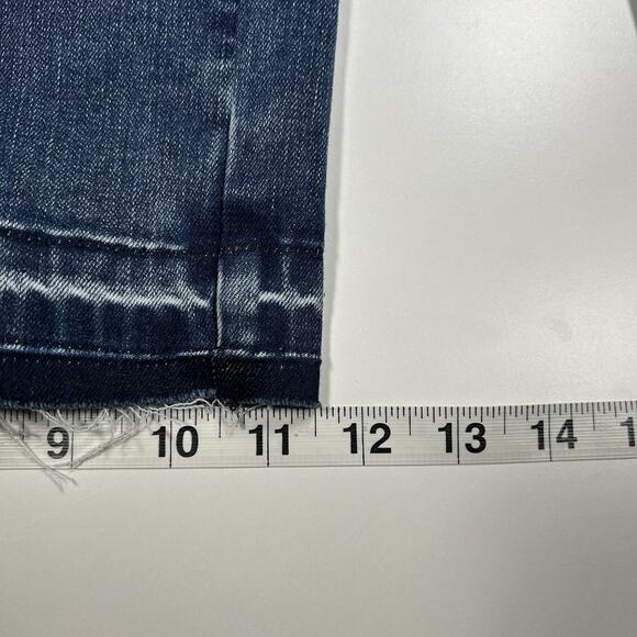 Wit & Wisdom Jeans Women’s 4 Wide Leg High Rise Raw Hem Y2K Denim NWT - Picture 16 of 16